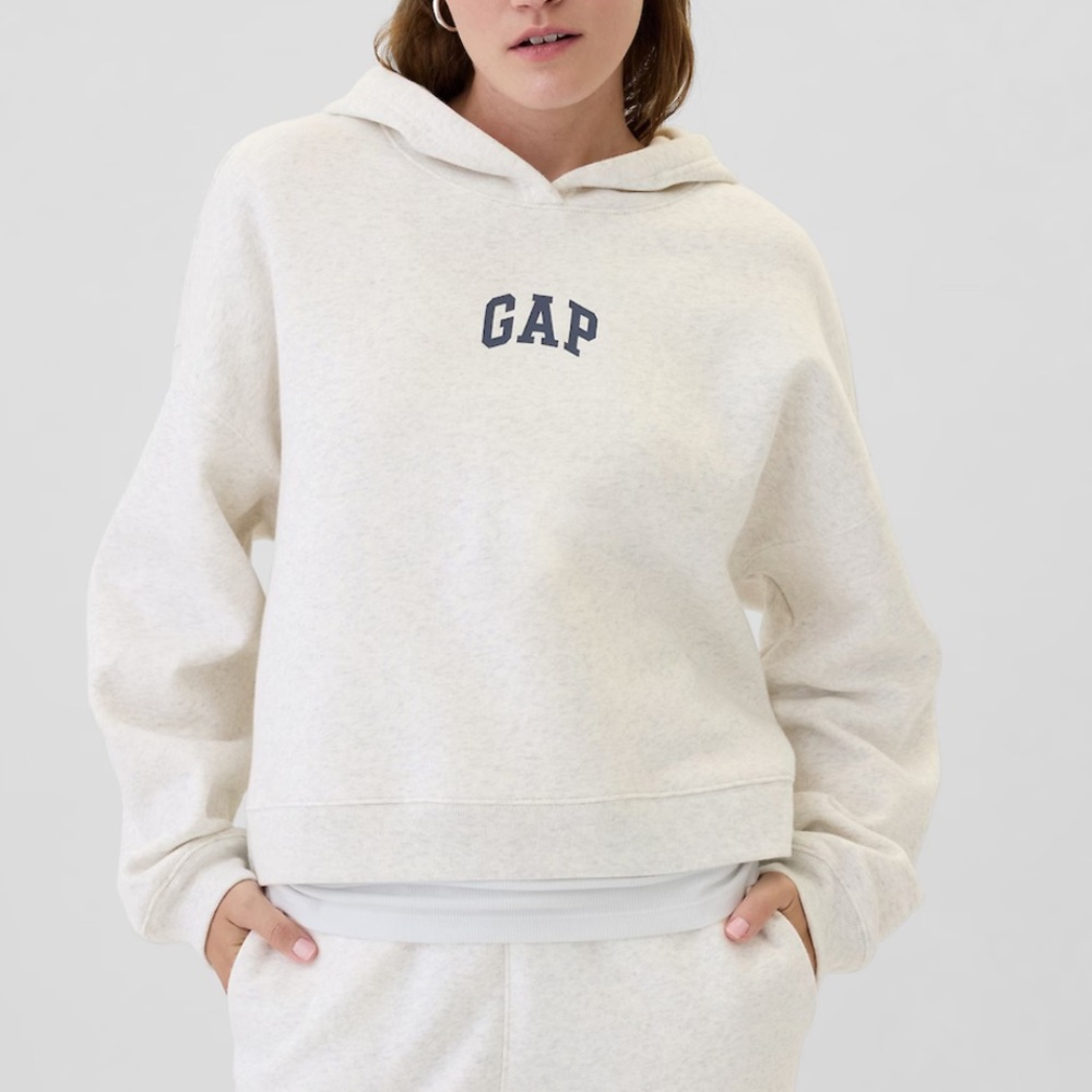 GAP oversized super comfy green hoodie